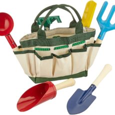 Play tools garden and beach set in carry bag