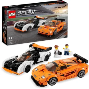 Image of the box that LEGO Speed Champion McLaren comes in